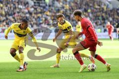 3. Liga; Alemannia Aachen - FC Ingolstadt 04; Linus Rosenlöcher (19, FCI) Elekwa Emmanuel (14 AA) Bahn Bentley Baxter (8 AA)