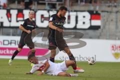 3. Liga - Saison 2025/26 - VFB Stuttgart II - FC Ingolstadt 04  - Lukas Fröde (Nr.34 - FC Ingolstadt 04) - XXXXX - Foto: Meyer Jürgen