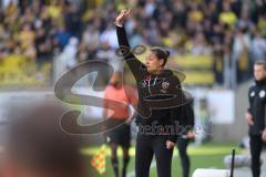 3. Liga - Saison 2024/25 - Alemannia Aachen - FC Ingolstadt 04  - Cheftrainerin Sabrina Wittmann (FCI) - XXXXX - Foto: Meyer Jürgen