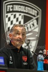 3. Liga; FC Ingolstadt 04 - Rot-Weiss Essen; Pressekonferenz Interview Cheftrainer Achim Beierlorzer (FCI)