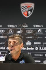 3. Liga; FC Ingolstadt 04 - TSV 1860 München; Pressekonferenz Interview Cheftrainer Michael Köllner (FCI)