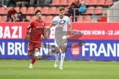 3. Liga; FC Ingolstadt 04 - SSV Ulm; Davide Sekulovic (33, FCI) Görlich Luis (2 Ulm)
