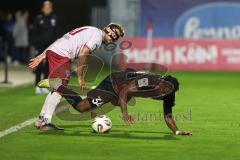 3. Liga; FC Viktoria Köln - FC Ingolstadt 04; Yannick Deichmann (20, FCI) Ronstadt Frank (34 VK)