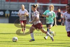 2. Frauen-Bundesliga; FC Ingolstadt 04 - SC Sand; Meißner Thomas (8 S05) Keitel Theresa (7 FCI)