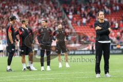 3. Liga; FC Ingolstadt 04 - SSV Jahn Regensburg; Cheftrainerin Sabrina Wittmann (FCI) enttäuscht Remis 1:1