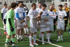 AUDI - Schanzer Amateur Cup - Finale- Saison 2024/25 - SV Hundszell - SV Menning  - 1. Sieger SV Menning  - jubel - Foto: Meyer Jürgen