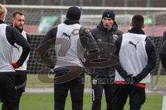 3. Liga; FC Ingolstadt 04 - Neuer Trainer Cheftrainer Guerino Capretti (FCI), erstes Training David Kopacz (29, FCI)