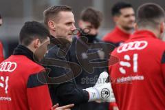 3. Liga; FC Ingolstadt 04 - Trainingsauftakt nach Winterpause; Torwart Marius Funk (1, FCI)