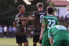 Testspiel; 3. Liga; VfB Eichstätt - FC Ingolstadt 04; Tor Jubel Treffer Benjamin Kanuric (8, FCI) mit Marcel Costly (22, FCI)