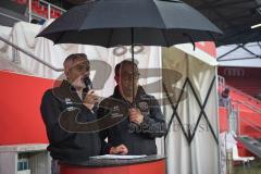 3. Liga - Saison 2026/27 - FC Ingolstadt 04 - TSG Hoffenheim II - Stadionsprecher Italo Mele - Scouting/Kaderplanung Rigo Hof (FCI) - XXXXX - Foto: Meyer Jürgen