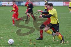 Kreisliga - Saison 2024/25- TSV Kösching - FC Hitzhofen/Oberzell - Michael Kraft gelb Hitzhofen - Christian Alzinger rot Kösching - Foto: Meyer Jürgen