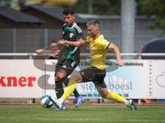 Bezirksliga - Saison 2026/27- TSV Gaimersheim - SE Freising - Benjamin Anikin (Nr.11 - TSV Gaimersheim) - Michael Schmid gelb Freising - Foto: Meyer Jürgen
