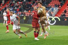 3. Liga; FC Ingolstadt 04 - TSG Hoffenheim II; Torchance verpasst Max Besuschkow (17, FCI) Petersson Lukas (1 TSG)