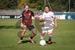 DFB—Pokal 1. Hauptrunde -  Saison 2026/27  - FC Ingolstadt 04 Frauen - 1. FSV Mainz 05 - Teresa Fritzberg (Nr.26 - FCI Frauen) - Takizawa Rio weiss Mainz - Foto: Meyer Jürgen