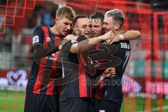 3. Liga; FC Ingolstadt 04 - Borussia Dortmund II; Tor Jubel Treffer David Kopacz (29, FCI) Dennis Borkowski (7, FCI) Max Besuschkow (17, FCI) Benjamin Kanuric (8, FCI)