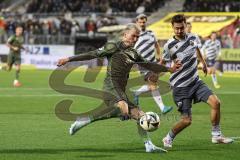 3. Liga; SV Sandhausen - FC Ingolstadt 04; Dennis Borkowski (7, FCI) Tor Jubel Treffer Ausgleich 1:1  Ehlich Christoph (3 SVS)