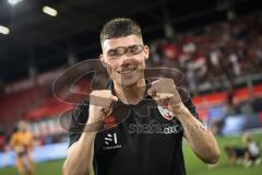 3. Liga; FC Ingolstadt 04 - SV Waldhof Mannheim; Felix Keidel (43, FCI) Torschütze 1:0