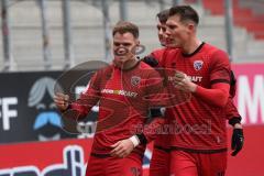 3. Liga - Saison 2025/26 - FC Ingolstadt 04 - VFB Stuttgard II - Simon Lorenz (Nr.32 - FCI) mit dem 1:0 Führungstreffer - jubel - XXXXX - Foto: Meyer Jürgen