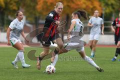 2. Frauen Bundesliga - Saison 2025/26- FC Ingolstadt 04 - VFL Wolfsburg - Nina Penzkofer (Nr.29 - FC Ingolstadt Frauen I) - Beyer Lisa weiss Wolfsburg - Foto: Meyer Jürgen