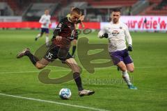 2.BL; FC Ingolstadt 04 - Erzgebirge Aue; Filip Bilbija (35, FCI) Barylla Anthony (23 Aue)