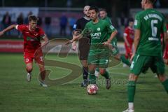 Landesliga - Saison 2024/25 - SV Manching - FSV Pfaffenhofen - Stefan Müller (Nr.7 - SV Manching) - XXXXX - Foto: Meyer Jürgen