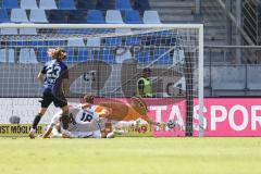 3. Liga; 1. FC Saarbrücken - FC Ingolstadt 04 - Tor Jubel Treffer Ausgleich 2:2 Torwart Marius Funk (1, FCI) Civeja Tim (23 FCS) Lukas Fröde (34, FCI) Niclas Dühring (18, FCI) Simon Lorenz (32, FCI) Sontheimer Patrick (6 FCS)