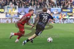3. Liga; 1. FC Saarbrücken - FC Ingolstadt 04; Yannick Deichmann (20, FCI) Bretschneider Niko (28 FCS)