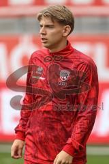 3. Liga; FC Ingolstadt 04 - Alemannia Aachen; vor dem Spiel Max Plath (14 FCI)