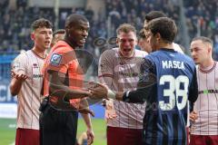 3. Liga - Saison 2025/26 - Waldhof Mannheim  -  FC Ingolstadt 04 - Mads Borchers (Nr.9 - FC Ingolstadt 04)  - Foto: Meyer Jürgen