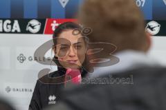 3. Liga - Saison 2025/26 - Waldhof Mannheim  -  FC Ingolstadt 04 - Cheftrainerin Sabrina Wittmann (FC Ingolstadt 04) - XXXXX - Foto: Meyer Jürgen