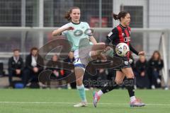 2. Bundesliga Frauen - Saison 2025/26 - FC Ingolstadt 04 Frauen - SG Andernach - Annika Kömm (Nr.25 - FC Ingolstadt Frauen I) - Müller Malou grün Andernach  - Foto: Meyer Jürgen