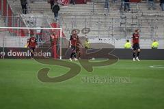 3. Liga - Saison 2026/27 - FC Ingolstadt 04 - SV Wehen Wiesbaden - Enttäuschte Gesichter nach dem 0:1 Rückstand - XXXXX - Foto: Meyer Jürgen