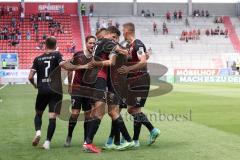 2.BL; FC Ingolstadt 04 - 1. FC Heidenheim; Tor Jubel Filip Bilbija (35, FCI) Maximilian Neuberger (38, FCI) Stefan Kutschke (30, FCI) Merlin Röhl (34, FCI) Dennis Eckert Ayensa (7, FCI) Michael Heinloth (17, FCI)