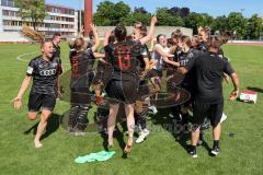 2. Frauen-Bundesliga - Saison 2021/2022 - FC Ingolstadt 04 - TSG 1899 Hoffenheim - Jubel - Der Klassenerhalt ist geschafft - Foto: Meyer Jürgen