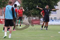 3.Liga - Saison 2023/2024 - Training in Berching - FC Ingolstadt 04 - Cheftrainer Michael Köllner (FCI) - Thomas Rausch #45 FCI -  - Foto: Meyer Jürgen