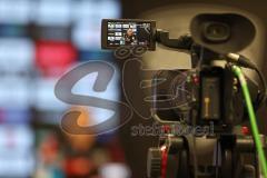 3. Liga - Saison 2025/26 - FC Ingolstadt 04 - VFB Stuttgart II - Cheftrainerin Sabrina Wittmann (FCI)  Pressekonferenz nach dem Spiel -  - XXXXX - Foto: Meyer Jürgen