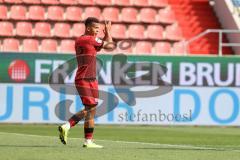 3. Liga; FC Ingolstadt 04 - SSV Ulm; bedankt sich Marcel Costly (22, FCI)