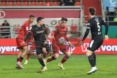 3. Liga; FC Ingolstadt 04 - SC Verl; Torchance verpasst Yann Sturm (7, FCI) Marcel Costly (22, FCI) Kijewski Niko (19 Verl) Ens Martin (5 Verl)