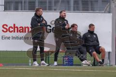 Bayernliga Nord - Saison 2026/27 - FC Ingolstadt 04 II - SV Fortuna Regensburg - Kevin Ulrich Trainer FCI links - Trainer Fabian Reichler Trainer FCI rechts - XXXXX -  Foto: Meyer Jürgen