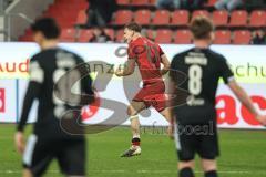 3. Liga; FC Ingolstadt 04 - SC Verl; 1:2 Tor Jubel Treffer Jasper Maljojoki (23, FCI)