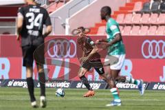 3. Liga; FC Ingolstadt 04 - VfB Lübeck; Tobias Schröck (21, FCI)