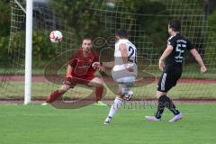 Kreisklasse - Saison 2024/25- TSV Gaimersheim II - Türkisch SV Ingolstadt-  - Isa Gashi Torwart Türk SV - tim Heidenreich weiss Gaimersheim - Foto: Meyer Jürgen