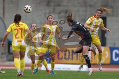 2. Bundesliga Frauen - Saison 2024/25 - FC Ingolstadt 04 Frauen - FC Union Berlin - Nadja Burkhard (Nr.7 - FCI Frauen) - Becker Marie gelb Berlin - Foto: Meyer Jürgen