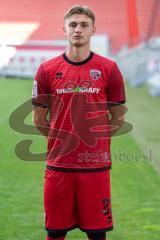 FC Ingolstadt 04; 3.Liga,  Porträttermin    
2025/2026, Jasper Maljojoki (23, FCI)