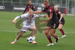 DFB Pokal - Frauen - Saison 2025/26 - FC Ingolstadt 04 Frauen - 1. FC Nürnberg - Nina Penzkofer (Nr.29 - FC Ingolstadt Frauen I) - Svenson Klara rot Nürnberg - Foto: Meyer Jürgen