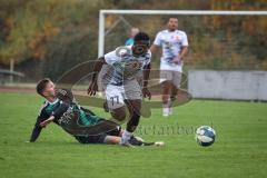 Bezirksliga - Saison 2026/27 - TSV Gaimersheim - FC Türk Sport Garching - Baldwin Wilson weiss Garching - Marcus Keilwerth schwarz Gaimersheim -  Foto: Meyer Jürgen