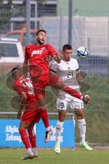 3. Liga; FC Ingolstadt 04 - Trainingslager, Testspiel, FC Kottern; Zweikampf Kampf um den Ball Mladen Cvjetinovic (19, FCI)