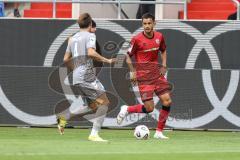 3. Liga; FC Ingolstadt 04 - SSV Jahn Regensburg; Fredrik Carlsen (8, FCI) #Strauss Felix (4 SSV)