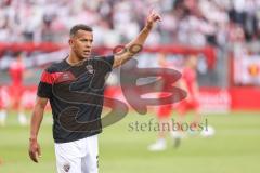 3. Liga; Energie Cottbus - FC Ingolstadt 04; vor dem Spiel Marcel Costly (22, FCI)