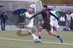 *** Bayernliga Nord - Saison 2025/26 - *** FC Ingolstadt 04 II - SC Eltersdorf - Der 1:0 Führungstreffer durch Ognjen Draculic (Nr.9 - FC Ingolstadt II) - jubel -  - Andre Karmann weiss Eltersdorf  - Foto: Meyer Jürgen